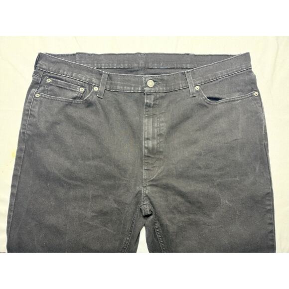 Levis 541 Men's Athletic Taper Black Denim Jeans - Size 40x30 - Picture 3 of 7